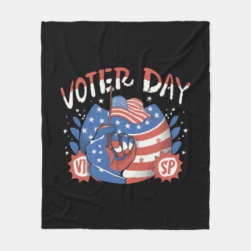 National Voter Registration Day Fleece Blanket