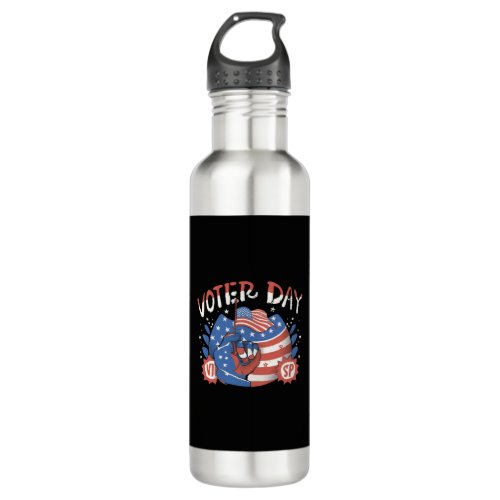 National Voter Registration Day Stainless Steel Water Bottle