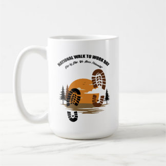 National Walk To Work Day Coffee Mug