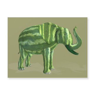 National Water Melon Day Elephant