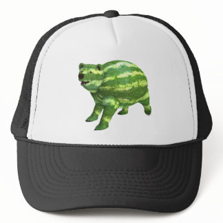 National Watermelon Day Bear Trucker Hat