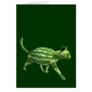 National Watermelon Day Cat Cards