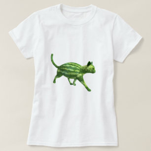 National Watermelon Day Cat T-Shirt