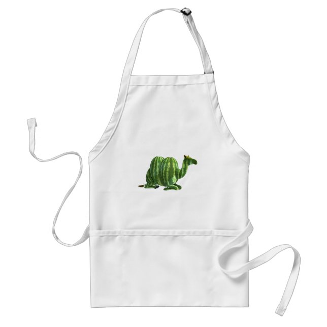 National Watermelon Day Dromedary Adult Apron (Front)