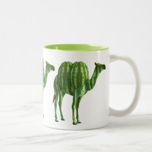 National Watermelon Day Dromedary Two-Tone Coffee Mug