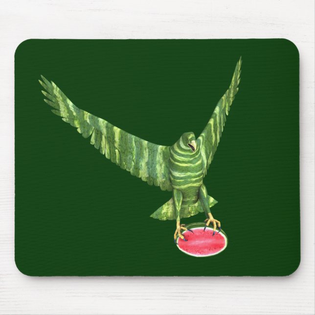 National Watermelon Day Eagle Mouse Pad (Front)