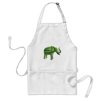National Watermelon Day Elephant Adult Apron