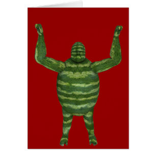 National Watermelon Day Gorilla Cards