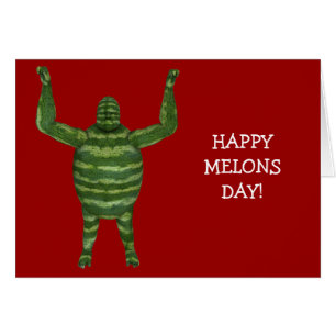 National Watermelon Day Gorilla Cards