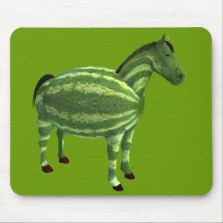 National Watermelon Day Horse Mouse Pad