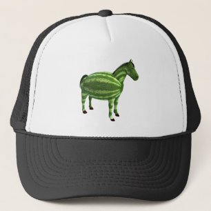 National Watermelon Day Horse Trucker Hat