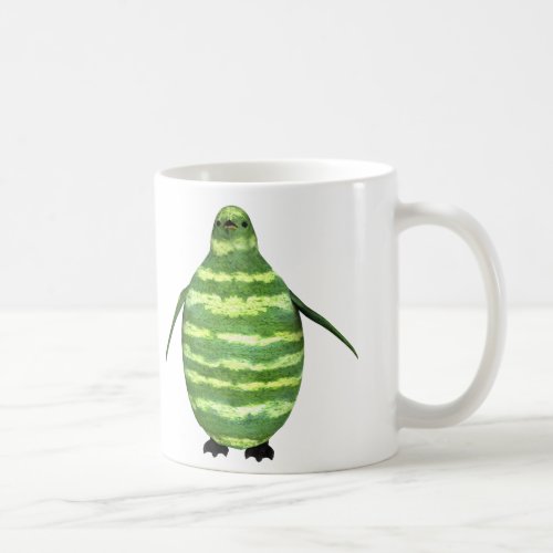National Watermelon Day Penguin Coffee Mug