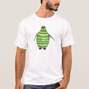 National Watermelon Day Penguin T-Shirt
