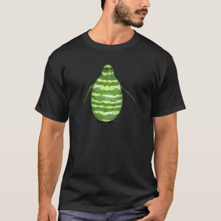 National Watermelon Day Penguin T-shirt