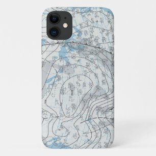 National Weather Map iPhone 11 Case
