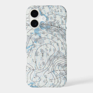 National Weather Map iPhone 17 Case