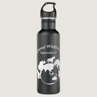 National Wildlife Day  Stainless Steel Water Bottle