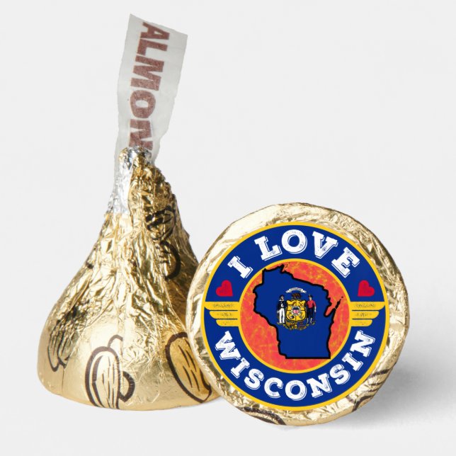 National Wisconsin Day | February 15th Hershey®'s Kisses® (Front)