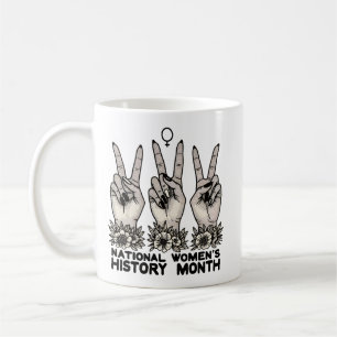National Women's History Month Feminist women Coffee Mug