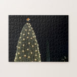 National Xmas Tree & Washington Monument at Night Jigsaw Puzzle