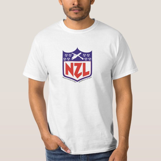 National Zombie League T-Shirt (Front)
