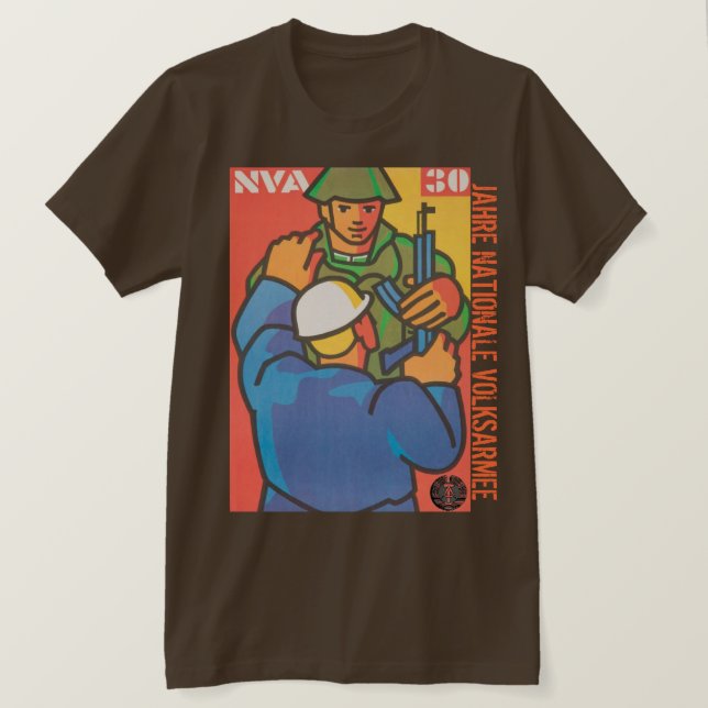 NATIONALE VOLKSARMEE T-Shirt (Design Front)