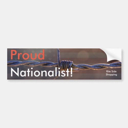 Nationalist Bumper Sticker