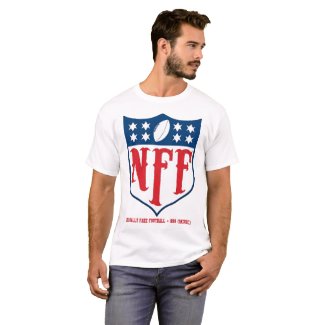 Nationally Fake Football Logo
Men's White T-Shirt