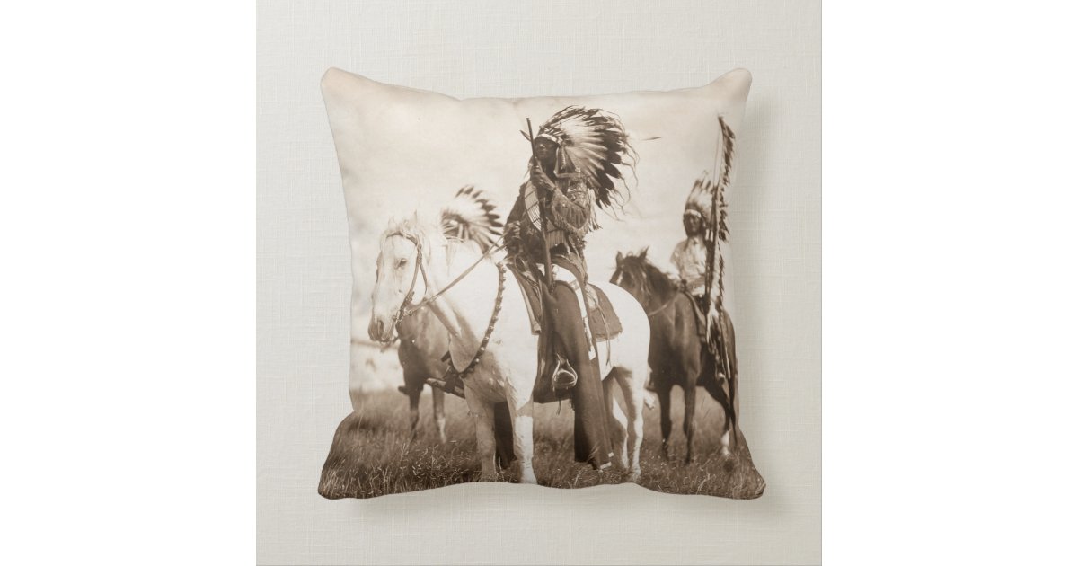 Native American 1 Pillow Cushion