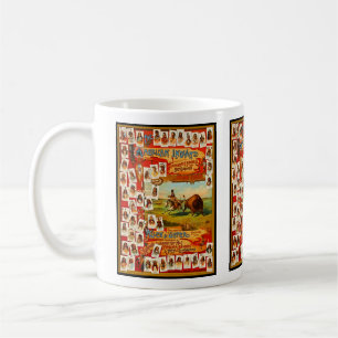 Native American 50 Famous Tribal Chiefs Vintage Coffee Mug