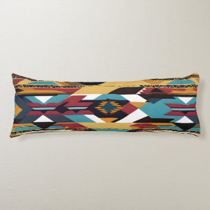 Native American Abstract Tribute 02 Body Pillow