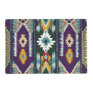 Native American Abstract Tribute S9 Placemat