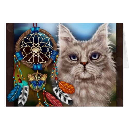 Native American All Occasion Card Spirit Animal