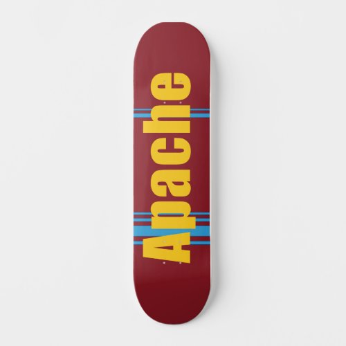 Native American Apache  Skateboard