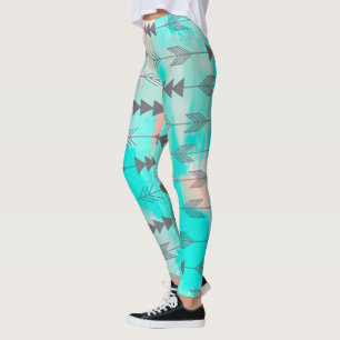 Native American Arrow Pattern Leggings