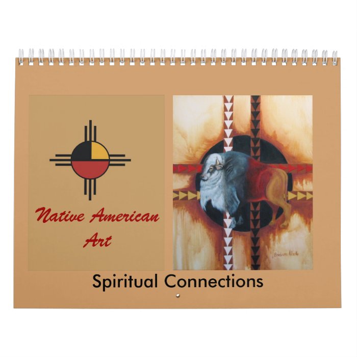 .Native American Art Calendar