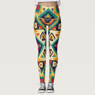 Native American Art Leggings