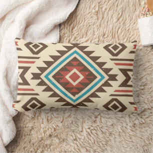 Native American Art Lumbar Pillow