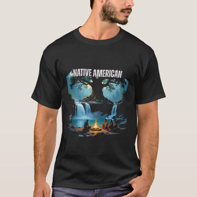 Native American Art T-Shirt (Front)