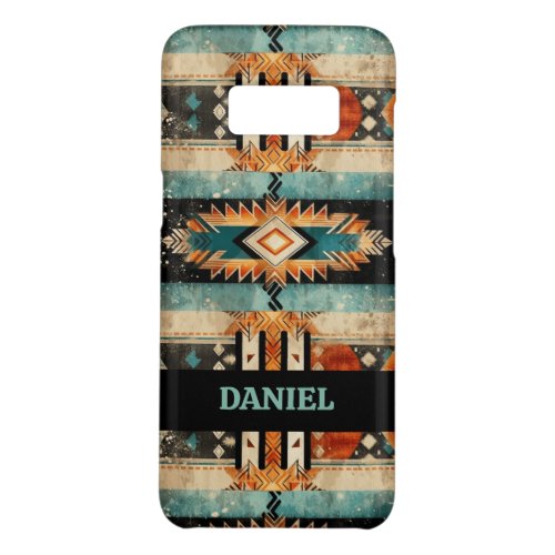 Native American Aztec Design Personalized Case_Mate Samsung Galaxy S8 Case