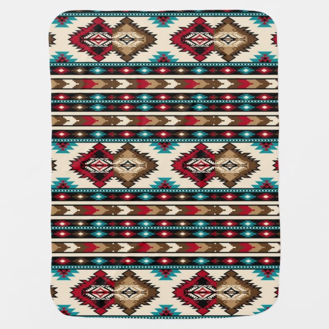 Native American Baby Blanket (Front)