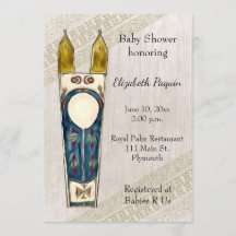 Native American Baby Shower Invitation
