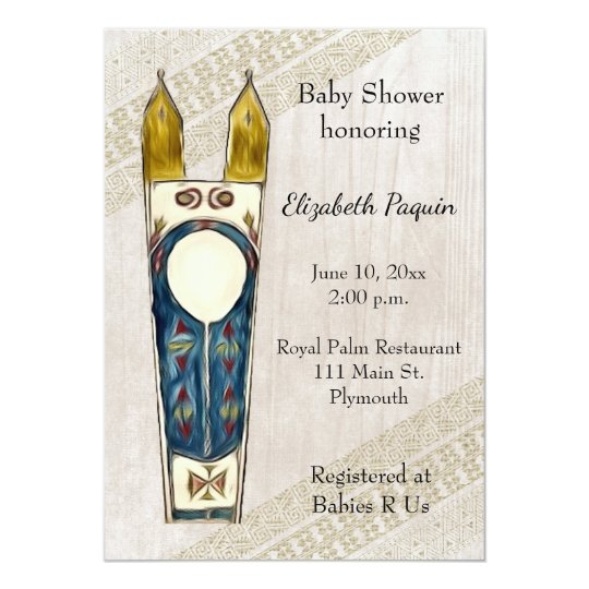 Native American Baby Shower Invitation | Zazzle.com