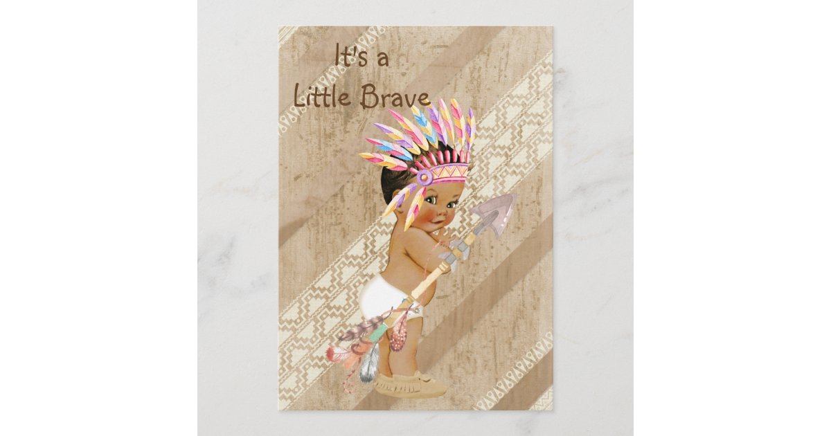 Native American Baby Shower Invitation | Zazzle.com