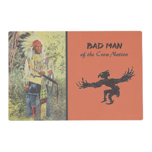 Native American Bad Man Placemat