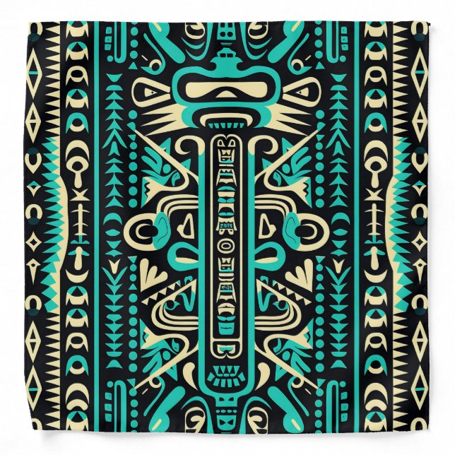native american bandana tribal pattern 7 (Front)