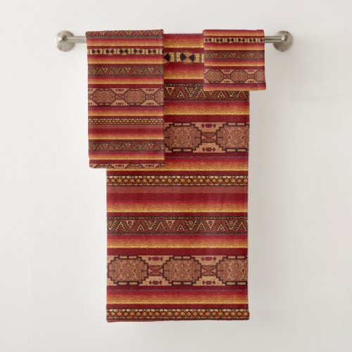 Native American Bath Towel Set