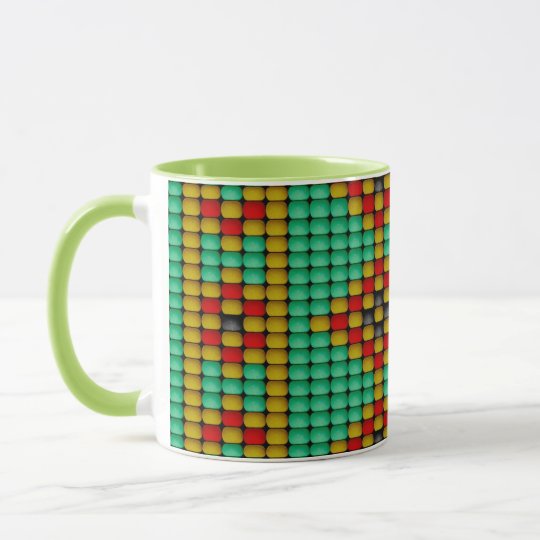 Native American Bead Pattern Mug