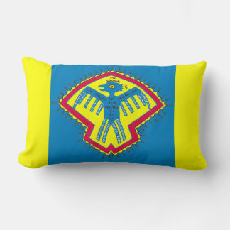 Native American bird Lumbar Pillow