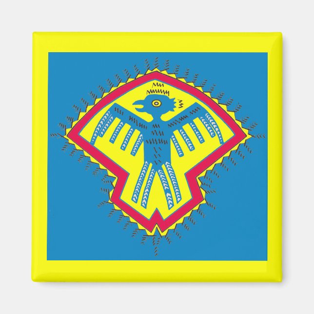 Native American bird Magnet (Front)